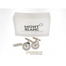MONTBLANC Gemelli Silver Collection lucidi e satinati referenza 38083 new